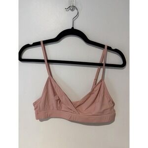 SOMI Women's Size Small Versatile Pink Clay Bra Bralette NWOT